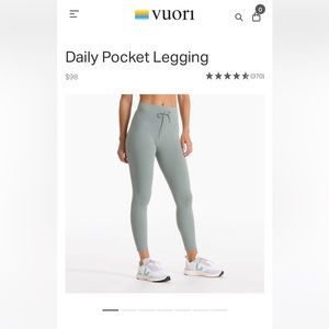Vuori Small Daily Pocket Legging